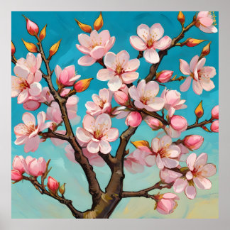 Spring Bloesemwakening Poster