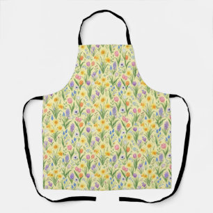 Spring Bloom Burst Pattern Apron