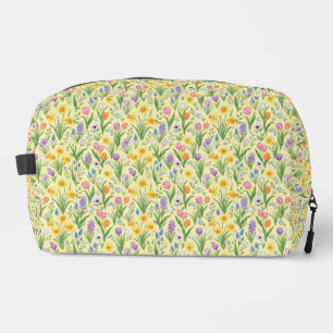 Spring Bloom Burst Pattern Dopp Kit