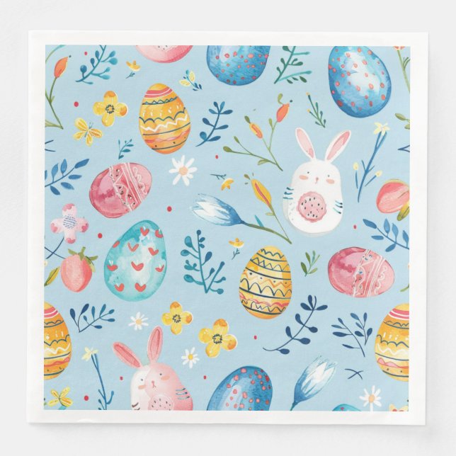Spring Bloom Easter 4 Napkin (Front)