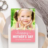 Spring Bloom Mothers Day Photo Card
