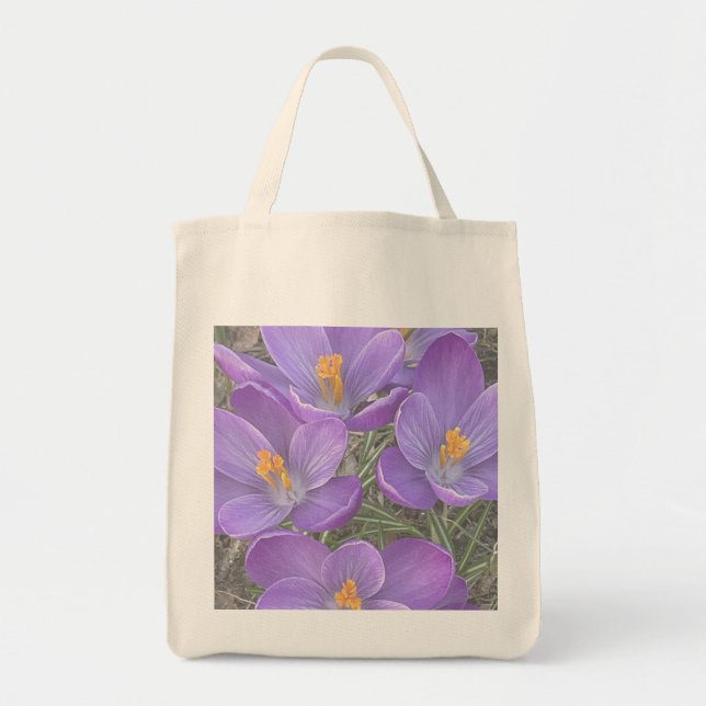 Spring Bloom Tote Bag (Front)