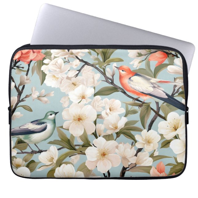 Spring Blooming Tree Laptop Sleeve (Front)