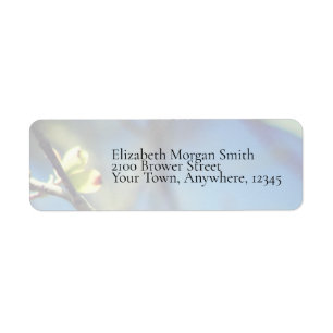 Spring Blooms Address Label Return Address Label
