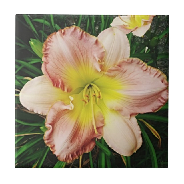 Spring Blooms Ceramic Tile (Front)