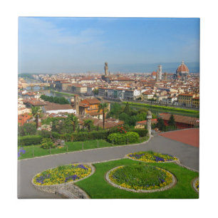 Spring blooms in Florence Ceramic Tile