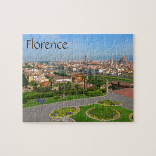 Spring blooms in Florence Jigsaw Puzzle