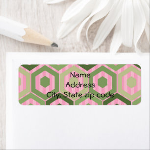 Spring Blooms Return Address Label