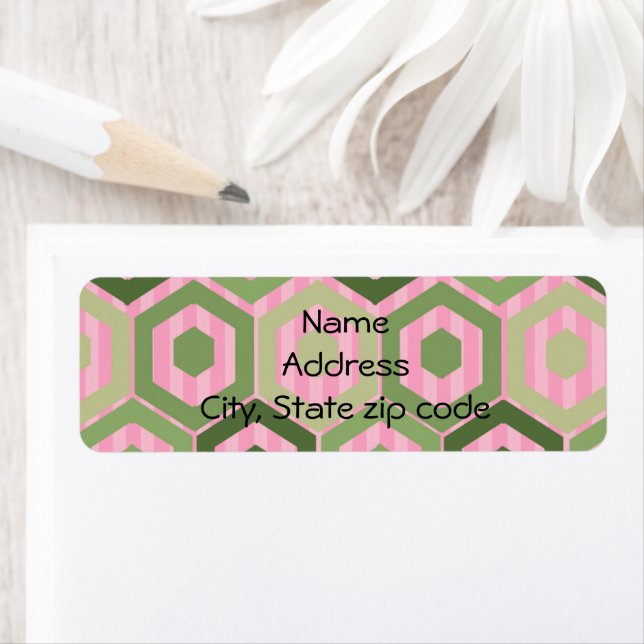 Spring Blooms Return Address Label (Insitu)