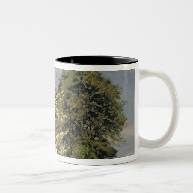Spring Blossom, 1908 Two-Tone Coffee Mug (Right)