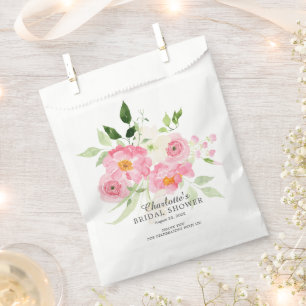 Spring Blossom Floral Bridal Shower Favour Bag