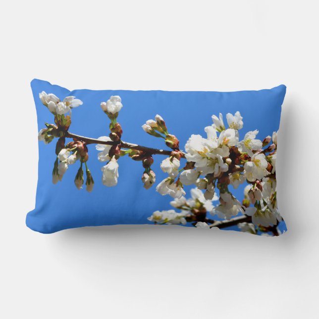 Spring Blossom Lumbar Cushion (Front)
