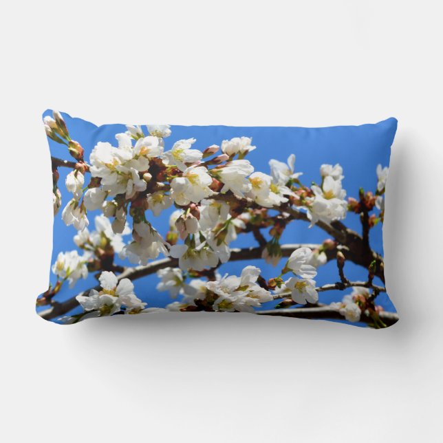 Spring Blossom Lumbar Cushion (Front)