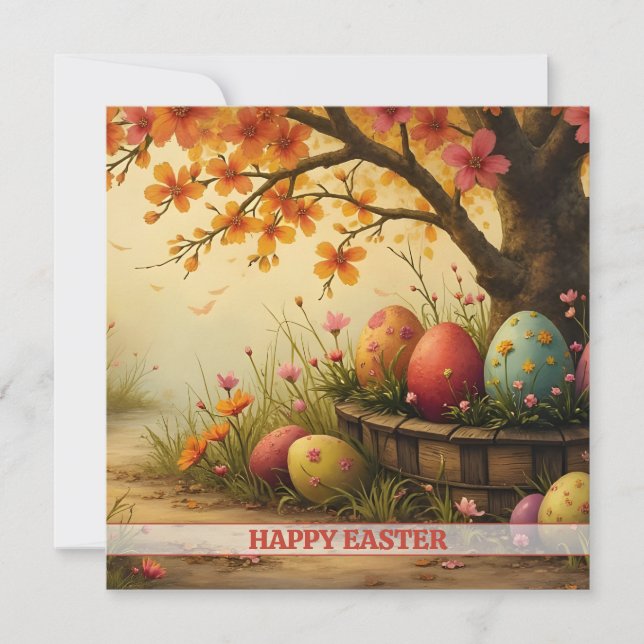 Spring Blossom Magic with Easter Egg Splendour (Front)