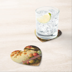 Spring Blossom Magic with Easter Egg Splendour Paper Coaster