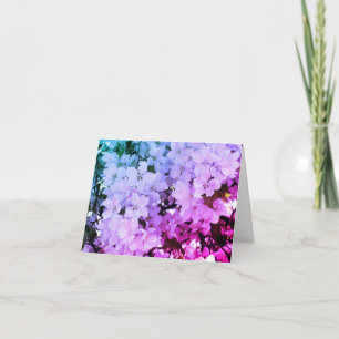 Spring Blossoms Customisable Note Card