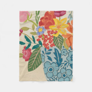 Spring Blossoms I Fleece Blanket