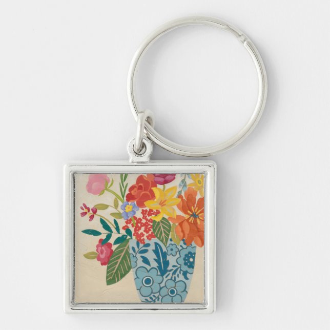 Spring Blossoms I Key Ring (Front)
