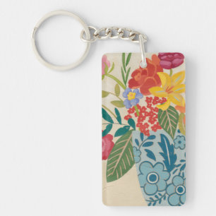 Spring Blossoms I Key Ring