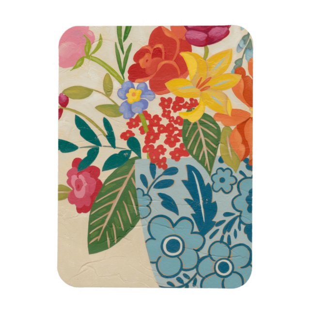 Spring Blossoms I Magnet (Vertical)