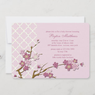 Spring Blossoms Invitation