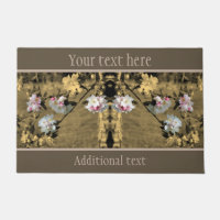 Spring Blossoms Sepia Partial Colour Personalised