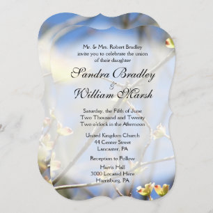 Spring Blossoms Wedding Invitation
