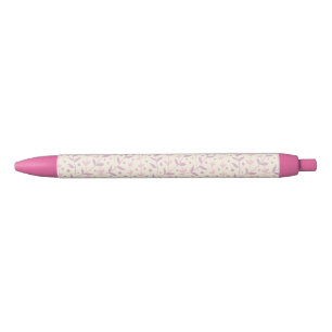 Spring Blush Meadow Branches Blue Ink Pen