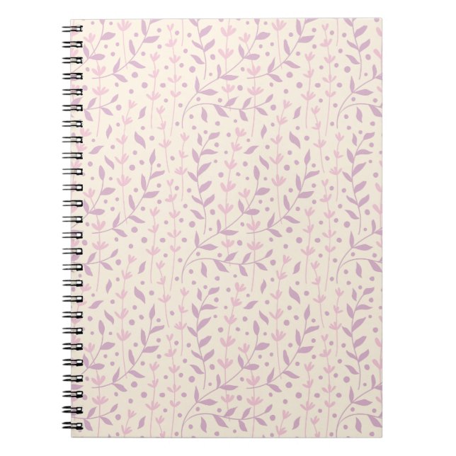 Spring Blush Meadow Branches Notebook (Front)
