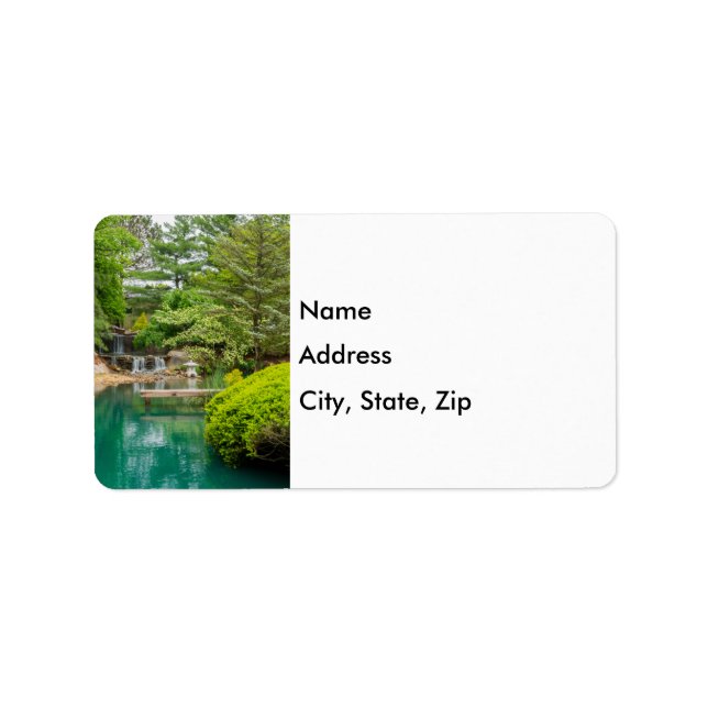 Spring Botanical Beauty Address Label (Front)