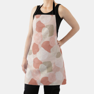 Spring Botanical Blush Sage All-Over Print Apron