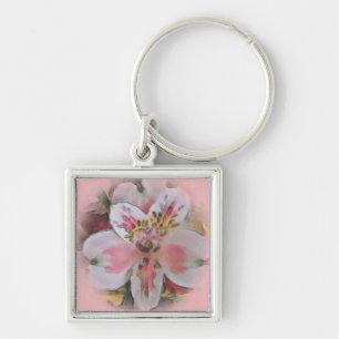 Spring Bouquet Amaryllis Keychain