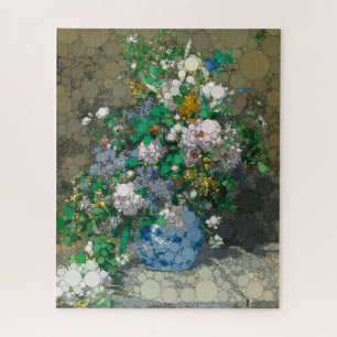 Spring Bouquet by After Pierre-Auguste Renoir Jigsaw Puzzle