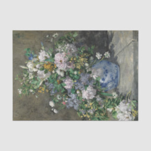 Spring Bouquet by Auguste Renoir Tissue Paper