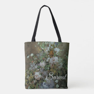 Spring Bouquet by Pierre-Auguste Renoir 1866 Tote Bag