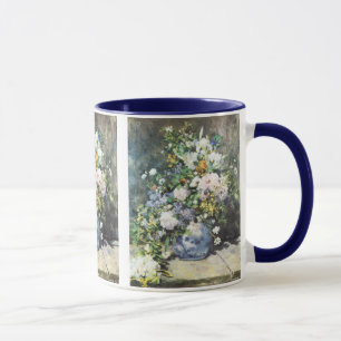 Spring Bouquet by Pierre Renoir, Vintage Flowers Mug