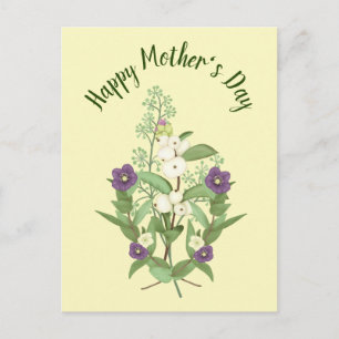 Spring Bouquet For Mother's Day Postcard