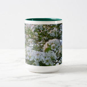 Spring Bouquet Two-Tone Coffee Mug