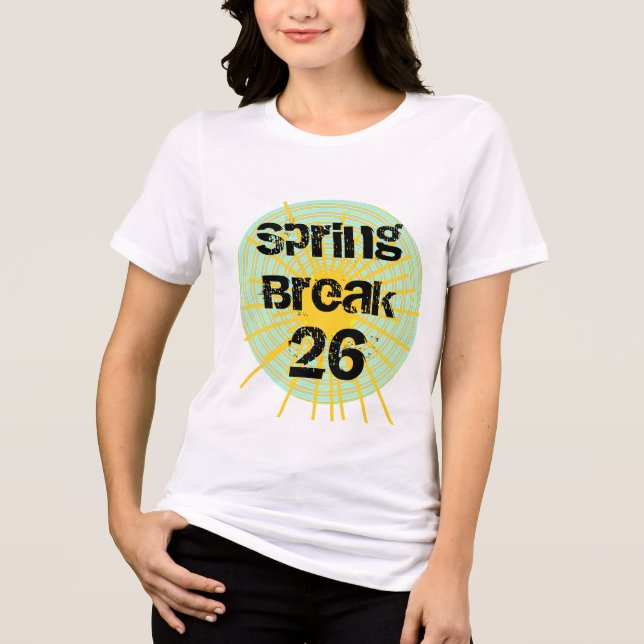 Spring Break 08 Tri-Blend Shirt (Front)