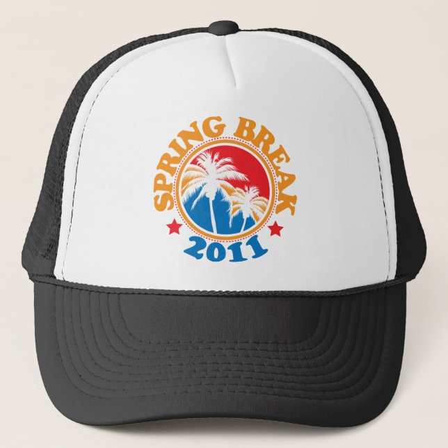 Spring Break 2011 Trucker Hat (Front)