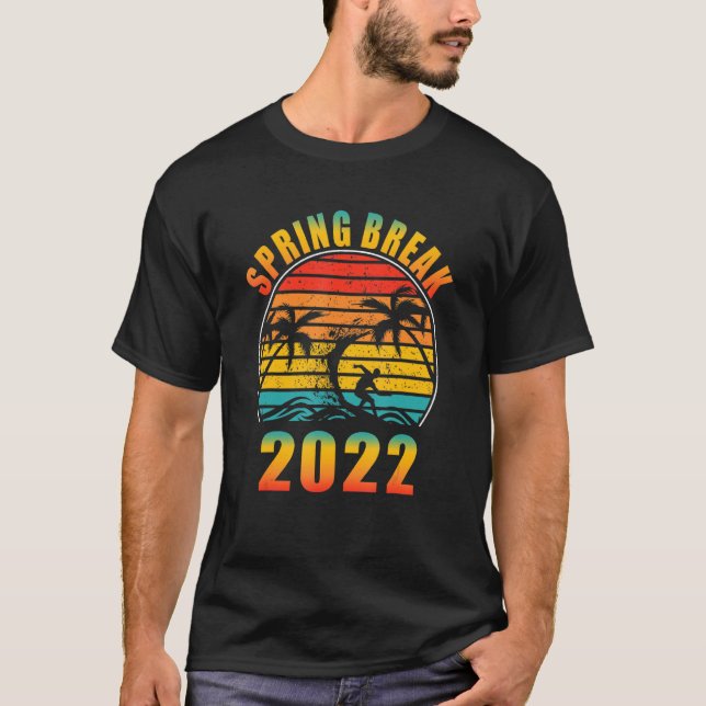 Spring Break 2022 Family Tee Spring Break Sunset 2 (Front)