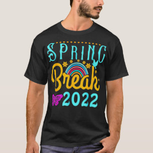 Spring Break 2022 Retro Holiday Vacation Design Ou T-Shirt