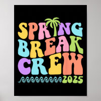 Spring Break Crew 2025 Matching Family Group Vacat