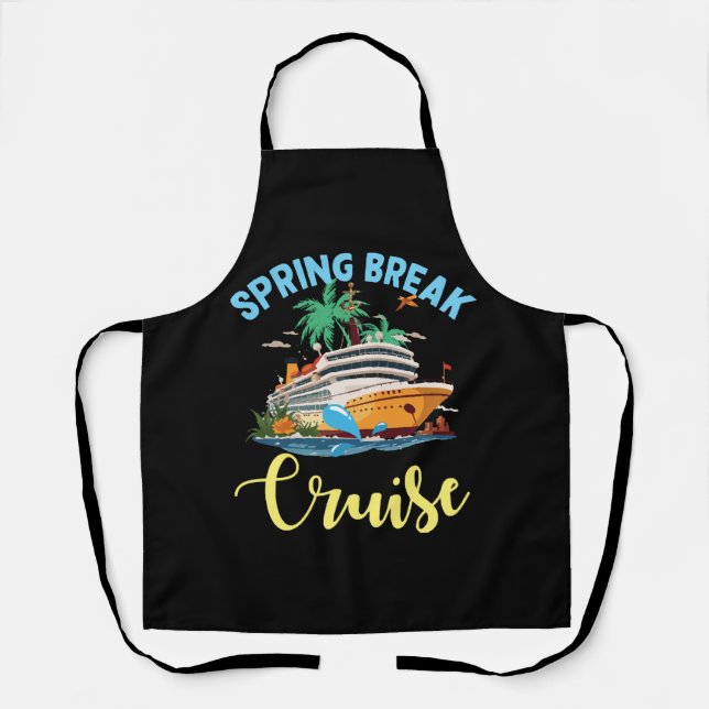 Spring Break Cruise Apron (Front)