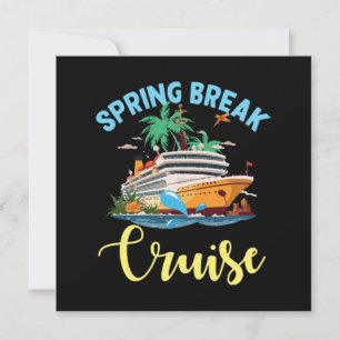 Spring Break Cruise Invitation
