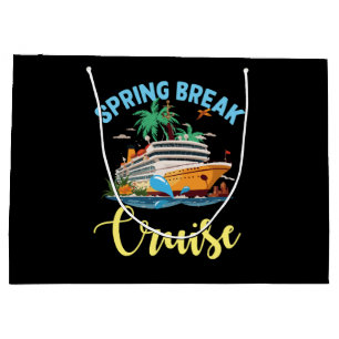 Spring Break Cruise Large Gift Bag