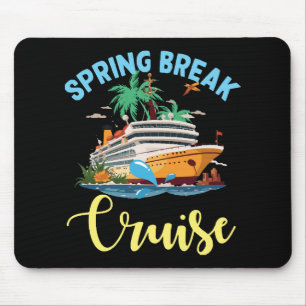 Spring Break Cruise Mouse Pad