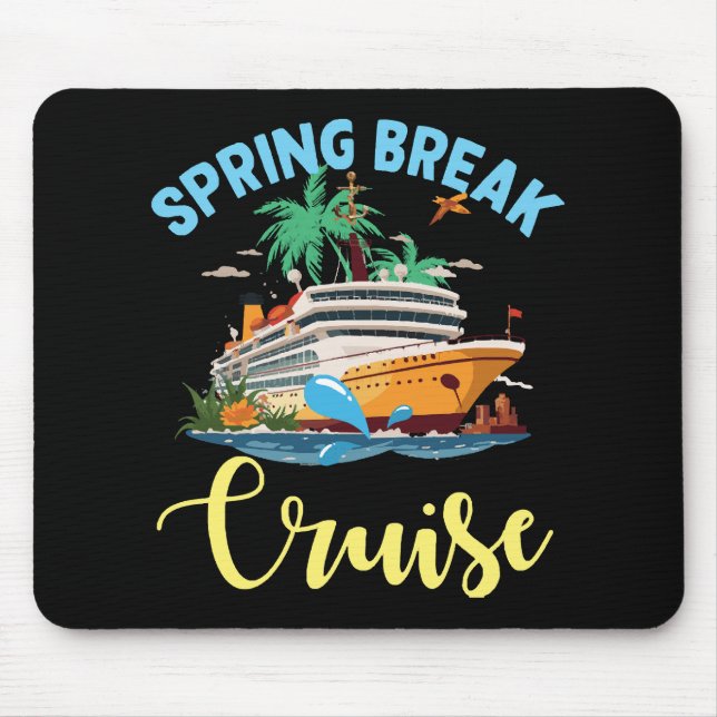 Spring Break Cruise Mouse Pad (Front)