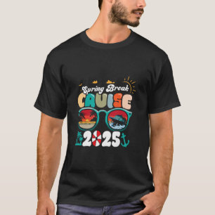 Spring Break Cruise Squad 2025 Cruising Vacation M T-Shirt