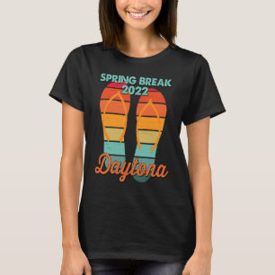 Spring Break Daytona Beach 2022 Vintage Cool Flip T-Shirt